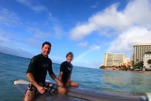 Waikiki Beach: 1-Hour Surf Lesson for 2 People