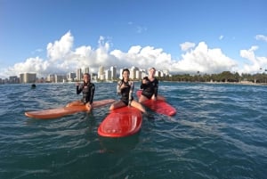 Waikiki Beach: Surf-Unterricht