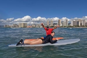 Waikiki Beach: Surf-lektioner
