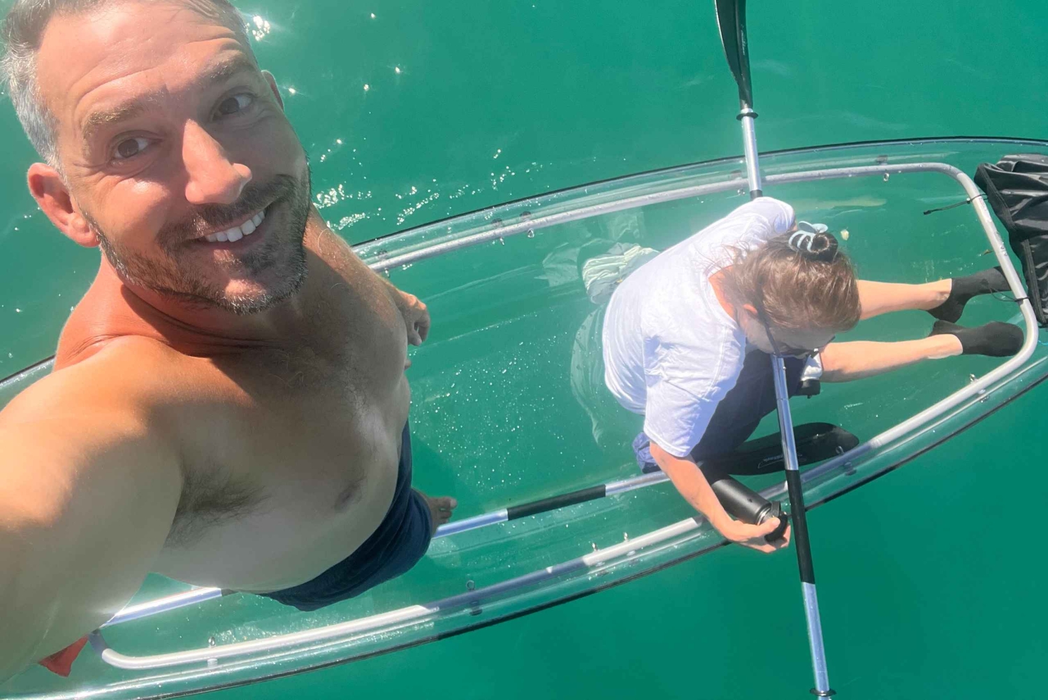 Waikīkī: noleggio di kayak trasparenti con equipaggiamento di sicurezza