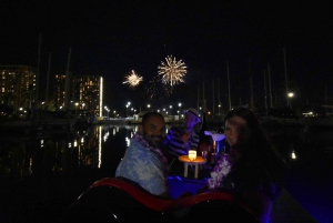 Oahu: Fireworks Cruise - Ultimate Luxury Gondola with Drinks