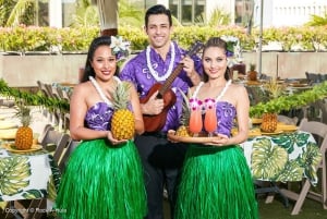 Waikiki: Luau og buffet med valgfritt Rock-A-Hula-show