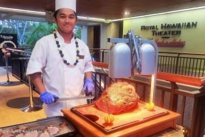 Waikiki: Luau og buffet med valgfritt Rock-A-Hula-show