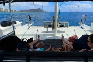 Waikiki: Sejltur og snorkling med skildpadder
