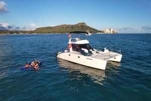 Waikiki: Snorkling med havskildpadder, bådtur i lille gruppe
