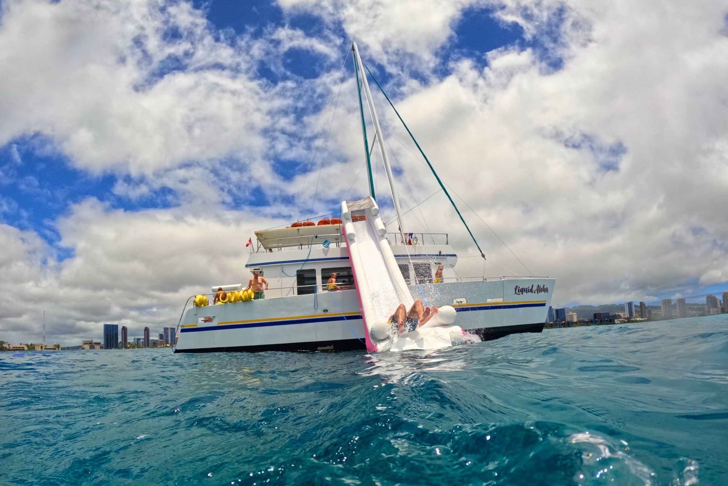 Snorkel en Waikiki y aventura en el parque acuático Ocean Waterpark