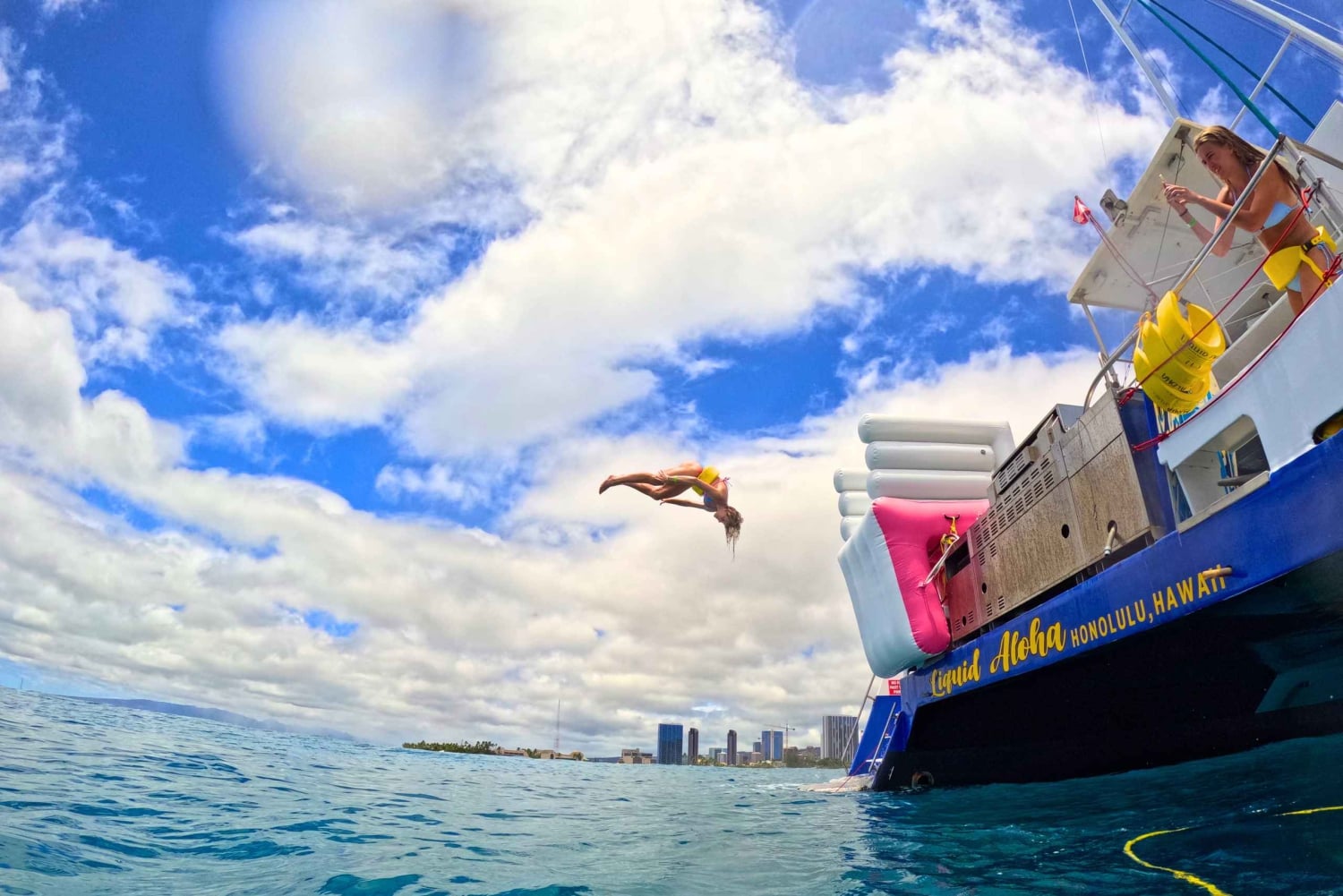Snorkel en Waikiki y aventura en el parque acuático Ocean Waterpark