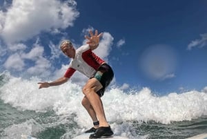 Waikiki: Surf-Unterricht Einfacher 60-Minuten-Unterricht ohne Gedränge!