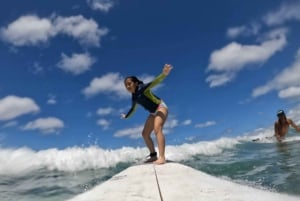 Waikiki: Surf-Unterricht Einfacher 60-Minuten-Unterricht ohne Gedränge!