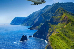 Excursión especial en helicóptero de 45 minutos por el oeste de Maui y Molokai