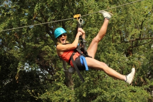 Zip & Dip: 3 Ziplines + Wet 'n' Wild Hawaii Waterpark