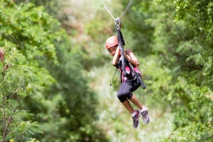 Zip & Dip: 3 Ziplines + Wet 'n' Wild Hawaii Waterpark