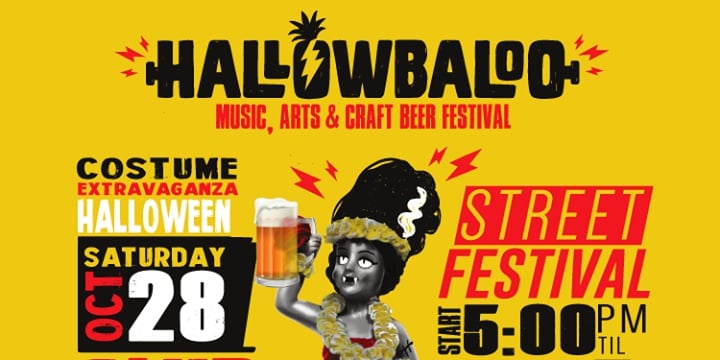 Hallowbaloo 2017: music, arts and Craft Beer festival!