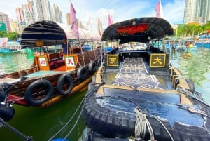 Aberdeen matupplevelse | Privat sampan + nudlar + flytande kök