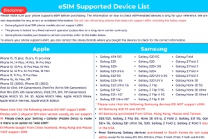 Kina - Macao : eSIM Mobile Data