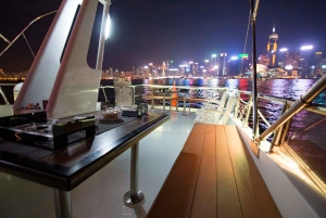 Hongkong: Victoria Harbour eller Symphony of Light Show Cruise