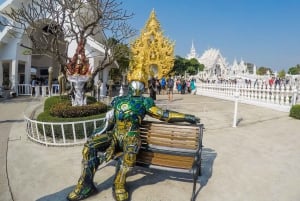 From Chiang Mai: White Temple & Golden Triangle Day Trip
