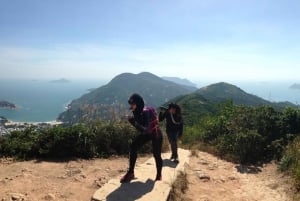 Da cidade de Hong Kong: caminhada nas costas do dragão