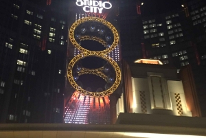 Fra Hong Kong: Aftentur til Macao via HZMB-broen med middag og transport