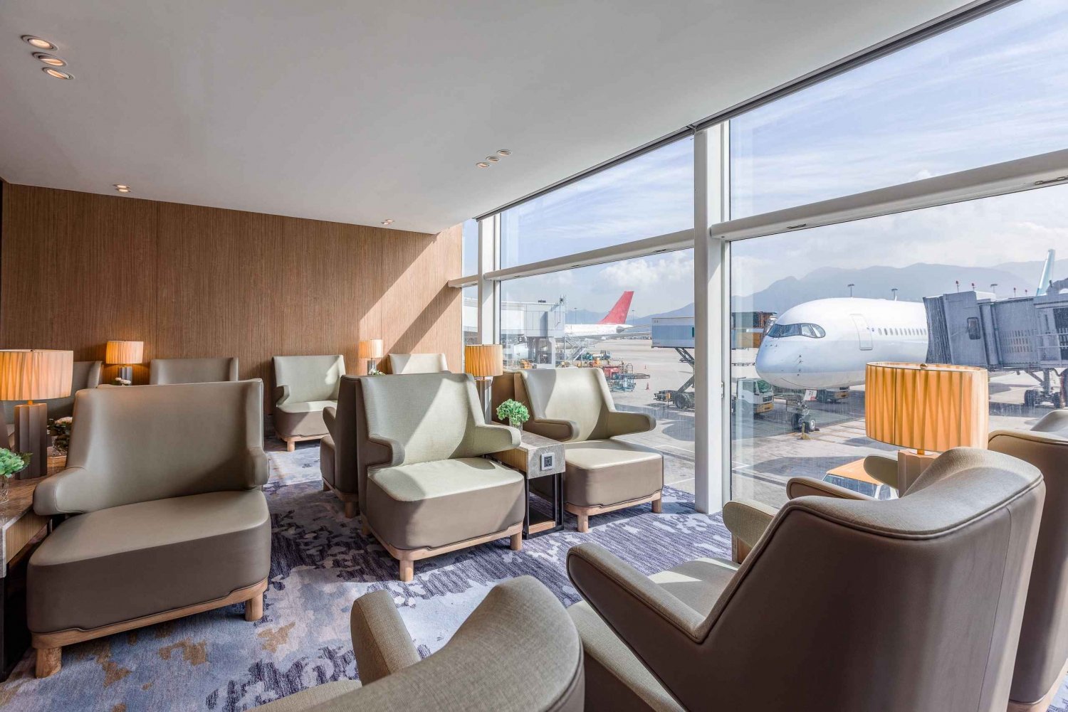 Internationaler Flughafen Hongkong: Premium-Lounge-Eintritt