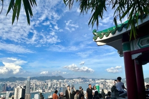 Hong Kong: 360 Panorama Sunset Hike to the Peak with Local