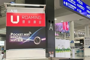 Hongkong: 4G Pocket Unlimited WiFi lentokenttäpalvelulla