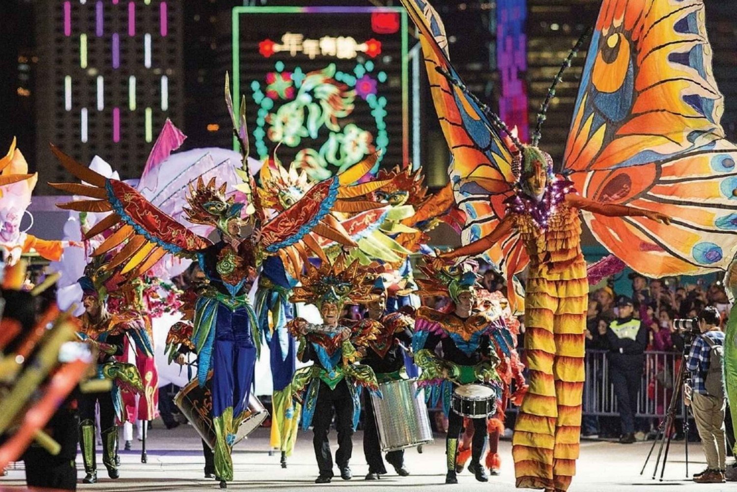 Hong Kong : Visite du Nouvel An chinois avec défilé et dîner