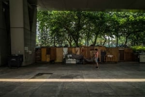 Hongkong: de donkere kant van Hongkong - wandeltour langs gekooide huizen