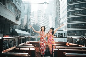 Hong Kong: Ding Ding Qipao Pass e 2 dias de passeio ilimitado de elétrico