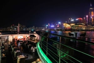 Hong Kong: cena in crociera con spettacolo di luci e suoni sull'Oriental Pearl