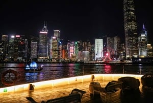 Hong Kong: cena in crociera con spettacolo di luci e suoni sull'Oriental Pearl