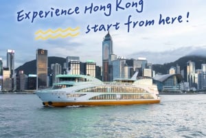 Hong Kong: cena in crociera con spettacolo di luci e suoni sull'Oriental Pearl