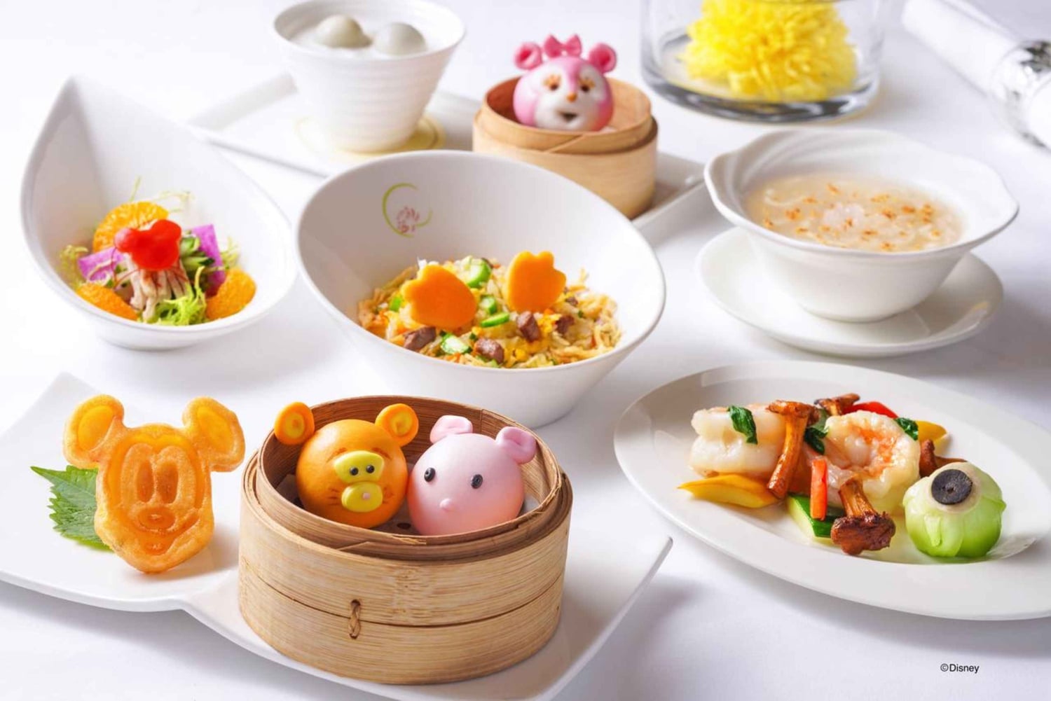 Hong Kong Disneyland Hotel: Disney Friends Dim Sum Lunch Set