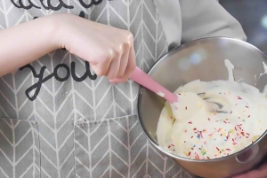 Hong Kong: Laboratorio di pasticceria fai da te - Torta di castagne per bambini
