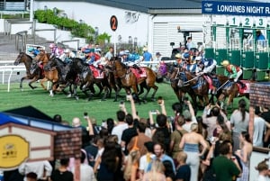 Tour guidato dell'ippodromo del Jockey Club di Hong Kong con cibo e bevande