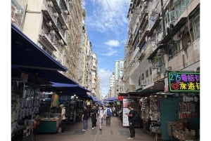Hong Kong: Passeio pelas habitações e pelo mercado de Kowloon