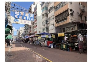 Hong Kong: Passeio pelas habitações e pelo mercado de Kowloon