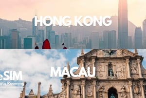 Hong Kong & Macao Data eSIM : 0.5GB/daily to 20GB-30Days