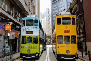 Hong Kong: Night Walking Tour, Tram Ride, & Victoria Peak