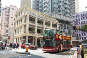 Hong Kong: Inngang til Ocean Park og Hop-on Hop-off-tur med stor buss