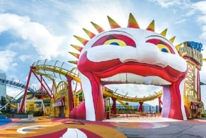 Hongkong: Inträdesbiljett till Ocean Park med fast meny eller popcorn