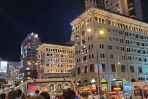 Hongkong: Nachttour durch Kowloon mit dem Open-Top-Bus
