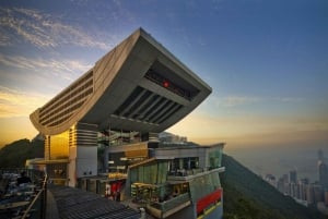 Hongkong: Peak Tram och Sky Terrace 428 Pass