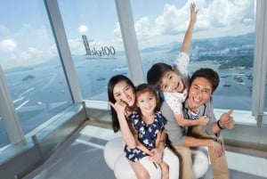 Hong Kong: Sky100 Observatory ticket and Dining Package