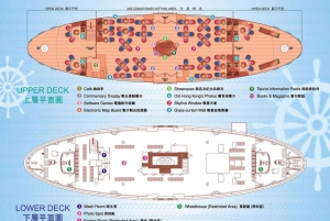 Hongkong: Eftermiddagstur med Star Ferry i Victoria Harbour