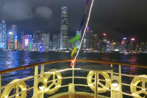 Hongkong: Star Ferry Victoria Harbour Cruise Sunset Tour