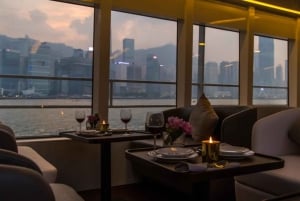 Hongkong: Star Ferry Victoria Harbour Cruise Sunset Tour