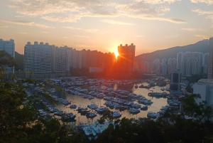 Hongkongin auringonlasku Brick Hill Vaellus Aberdeenissa