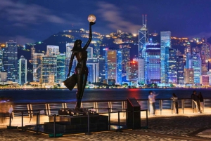 Hong Kong: Sunset Harbour Cruise Dim Sum Tasting Night Tour