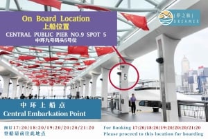 香港：ビクトリアハーバークルーズ（ライブガイドと写真付き）